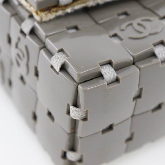 CHANEL Puzzle Shoulder Shoulder Bag plastic/canvas Women - Picture 8 of 8